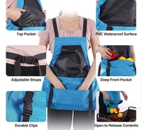 High Quality Adjustable Back Straps Oxford Material Quick Release Waterproof Harvest Pocket for Garden Picking