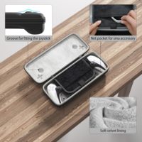 Étui de rangement rigide en EVA personnalisé, étanche, pour consoles de jeux vidéo PS5, coque fine pour console PS5