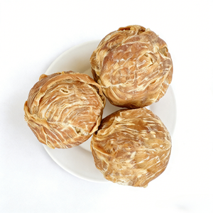 Friandises pour chiens en gros : Bouchées naturelles sans céréales, enveloppées <span class=keywords><strong>de</strong></span> cuir <span class=keywords><strong>de</strong></span> poulet et <span class=keywords><strong>de</strong></span> canard, fourrées au jaune d'œuf, à la lécithine, pour animaux <span class=keywords><strong>de</strong></span> compagnie - Product Image 1