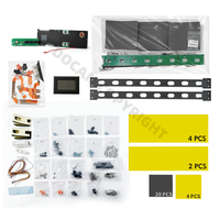 Kit de boîtier métallique horizontal Docan Energy 200A BMS Inverter DIY avec bornes M8, disjoncteur DC et module WiFi Daren