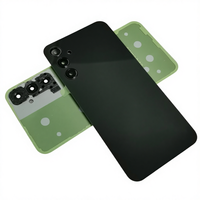 Pour Samsung Galaxy A24 4G A245F, coque arrière en verre pour batterie, coque arrière de remplacement avec/sans objectif d'appareil photo