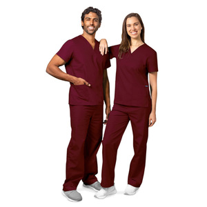 Elastic Plus Size <b>Scrub</b> Suit For Women Extra Large Moisture Wicking Hospital Uniforms - Product Image 3