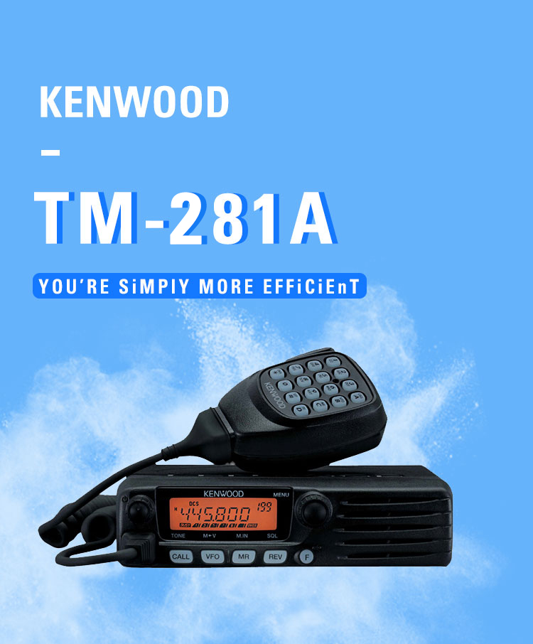 Kenwood 65 Watts Ham Radio HF Transceiver - Reliable