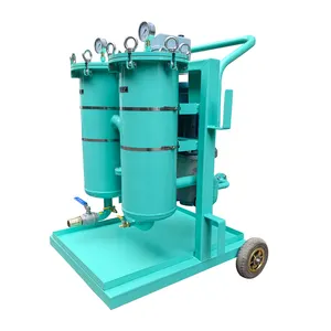 Separador de agua y aceite a precio de fábrica fácil de mover, filtro de aceite de Motor de vacío, purificador de aceite portátil, máquina reciclable