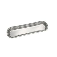 Plateau de service en aluminium sectionné pour repas séparés, destiné aux galeries de cabine des compagnies aériennes et aux services de messagerie premium