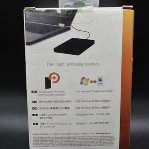 Disque dur externe portable 500 Go 1 To 2 To, Backup Plus Slim, USB 3.0 pour PC, Mac, ordinateur portable - Product Image 2