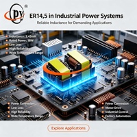 Transformateur à bobine toroïdale à commutation verticale ER11.5, sortie 36V, résistant aux hautes températures pour le multimédia