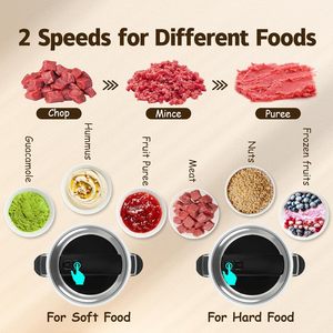 Hachoir à viande multifonctionnel en acier inoxydable pour la maison, mixeur, machine à piler les aliments, hachoir à viande électrique 6L pour camping-car et extérieur - Product Image 4