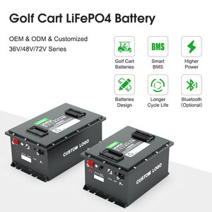 High Performance 36V 105Ah <b>Lithium</b> Ion <b>Batteries</b> Pack for Golf Cart <b>Battery</b> With Golf Cart <b>Lithium</b> <b>Battery</b> - Product Image 4