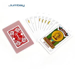 新热卖最佳品牌廉价西班牙纸塔罗牌扑克牌聚氯乙烯盒江苏制造待售 - Product Image 4