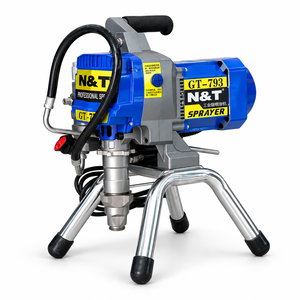 Pistolet pulvérisateur de peinture sans air portable de qualité industrielle électrique avec moteur sans balais 220V haute pression 3,8L/min - Product Image 2