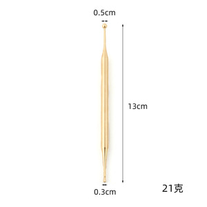 Alat Pijat Refleksiologi Wajah Pena Akupunktur Tembaga Pena Pijat Titik Pemicu <span class=keywords><strong>Stimulator</strong></span> Terapi Pena Akupuntur Pembersih Meridian - Product Image 2