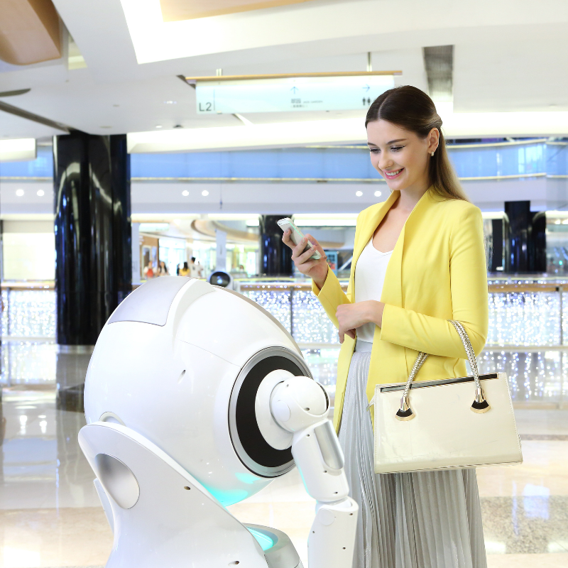 UBTECH Cruzr Cloud Connected Business Robot