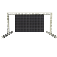 Structure de treillis spatial en aluminium, poutre de treillis Warren, treillis à poutres