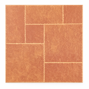 Gạch lát nền màu đất nung 60*60 cm, men mờ, chống trơn, bề mặt lồi lõm, kiểu gạch cổ, dùng cho sân vườn, phòng.