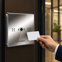 Lecteur de cartes NFC 13,56 MHz, lecteur de codes QR, Wiegand RS485 USB TTL en option, scanner de codes-barres 1D 2D, contrôle d'accès