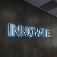 Enseigne en lettres acryliques LED rétroéclairées 3D personnalisées pour salons de beauté et entreprises de publicité