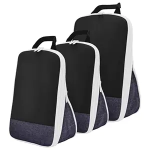 Large Capacity Packing Cubes For Travel Compression Travel Packing Cube Organizers Set Of 3 Cube Bags Luggage Suitcase
