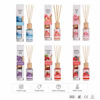 Nouveaux accessoires de parfum d'ambiance pour la maison, décoration d'étagère de salle de bain, diffuseurs d'arômes aux senteurs fruitées, diffuseur d'huiles parfumées à bâtonnets