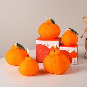 Candela Profumata a Forma di Frutta, Candela per Aromaterapia Domestica, Regalo Creativo, Candele Profumate in Cera di Soia Carine - Product Image 1
