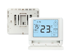 24V thông minh AC Nhiệt Màn hình cảm ứng phòng Lập Trình Nhiệt kiểm soát nhiệt độ với pin - Product Image 2