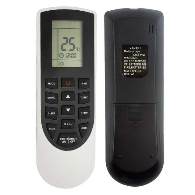 YAN1F1 New Replacement for GREE Universal AC A/C Air Conditioner Remote Control