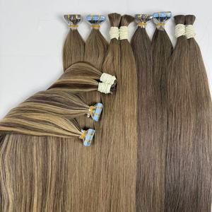 Extensiones de Cabello Remy con Cinta Adhesiva Pre-Adherida con Queratina, Liso Sedoso, Onda, Venta al Por Mayor, Pephair - Product Image 2