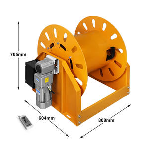 Carrete de manguera de combustible automático eléctrico Cavitt de 1.5 pulgadas de acero al carbono amarillo, equipo estándar para petróleo, precio de fábrica, Zhejiang, 1 año de garantía - Product Image 6