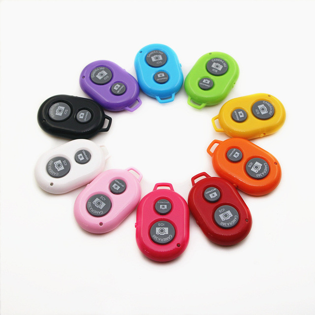 External Release Camera Button Ab Selfie Control Shutter Wireless Camera Blue-Tooth Phone Remote Shutter for Smart Phone