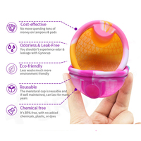 Disque vaginal souple en silicone médical pour femme, anneau menstruel en silicone, copa