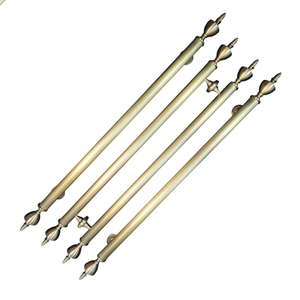 Maniglie per Porte in Stile Moderno Personalizzate Color Canna di Fucile per Centri Commerciali di Dubai e Palazzi Sauditi - Barre Hardware di Lusso per Ingressi - Product Image 5