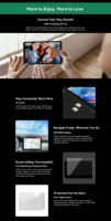 Tablet PC 8,68 Inci Quad Core 4+128GB 5000mAh 4G Dual Sim Android 15 Pad Blackview LINK 2