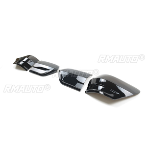 Para Jeep Grand Cherokee 2014-2021, Todos los Modelos, Par (Izquierdo y Derecho) de Cubiertas de Luces Traseras Negras Ahumadas - Product Image 2