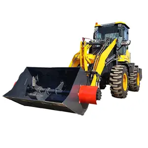 Skid Steer Loader Attachments Cement Mixer Bucket Attachment Side Dumping Concrete Mixer/concrete Mixing Bucket For Sale