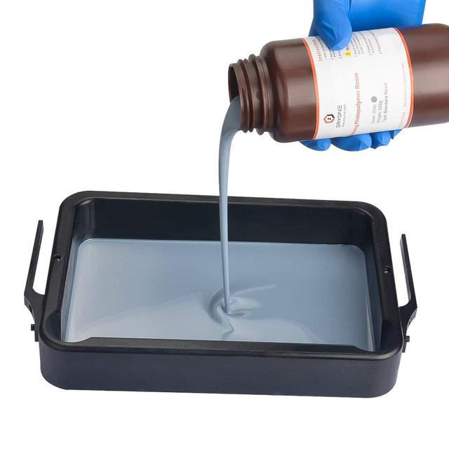Eryone High Resolution Polymer Resin 500ml 1000ml 405nm Low Odor 3D Printer DLP UV Standard Resin Liquid with Wide Compatibility