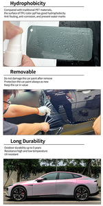 ฟิล์มใสกันรอยรถยนต์ PET PPF เปลี่ยนสีได้เอง รับประกัน 10 ปี ยืดหยุ่นสูง ฟิล์ม TPU PPF ป้องกันสีรถยนต์ - Product Image 6