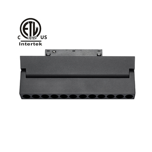 Lámpara de Techo Moderna Plegable con Certificación ETL y CETL, Negra y Blanca, Riel Magnético, 0-10V, Zigbee, Tuya Smart, <span class=keywords><strong>Dali</strong></span> Dim, para Dormitorio u Oficina, Alto CRI 90/95 - Product Image 2