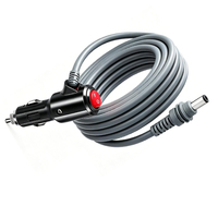 Câble d'alimentation DC Utech 10FT Star Link Mini, 12V-24V 18AWG, allume-cigare vers interrupteur marche/arrêt DC, PD 100W pour voitures, camions, camping-cars