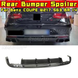 Alerón Trasero de Fibra de Carbono Real para Automóvil, Pieza de Modificación en Negro Brillante para Mercedes Benz Clase S COUPE W217 S63 BR 2014, Kit de Carrocería - Product Image 2