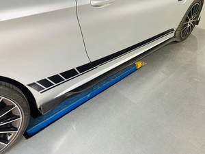 Jupes latérales d'extension de pare-chocs latéral en Fiber de carbone de Type universel pour voitures <span class=keywords><strong>BMW</strong></span> - Product Image 6
