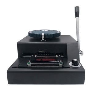 Macchina per Goffratura di Alta Qualità per Carte con 72 Caratteri per Plastica - Product Image 3