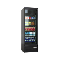 Réfrigérateur à porte en verre verticale à porte unique Réfrigérateur à boissons Coca-Cola