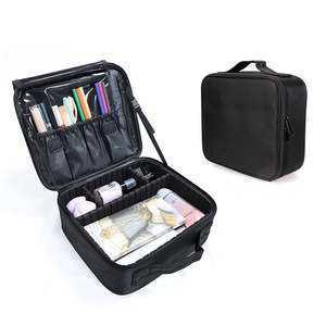 Atacado Custom Moda Grande Capacidade EVA PVC Maquiagem Sacos para As Mulheres Waterproof Zipper Cosmetic Case Letter para Viagem - Product Image 3