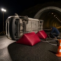 Sac de levage gonflable pour projets de garage à domicile, idéal pour le déplacement de spas, piscines et armoires