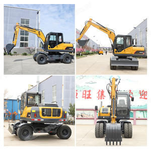 Excavadora hidráulica china, equipo pesado de <span class=keywords><strong>8</strong></span> toneladas, maquinaria de construcción - Product Image 2