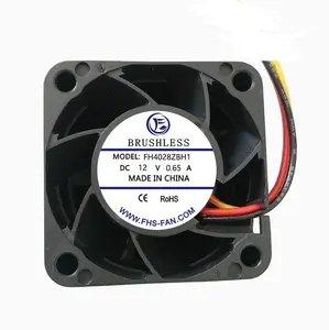 40x40x28 yüksek hızlı 12V DC eksenel Fan 4CM 30000RPM 24V DC Mini yüksek hız indüksiyon ocak için soğutma fanı