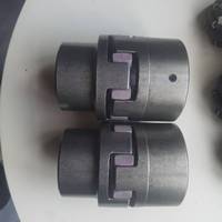 Accouplement flexible à mâchoires type ROTEX, moyeux en fonte et aluminium, tailles 19 24 28 38 42 48 55 65 75 90 100, coupleur d'arbre pour moteur
