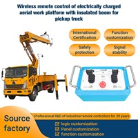 Télécommande radio sans fil pour plateforme de forage, personnalisée en usine, en fibre PA66 de haute qualité, étanche (portée 225m/5km), 11 fonctions