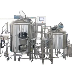 Brew pubs Brauerei Biergär maschine Bier herstellungs anlage 500L 1000L pro Charge