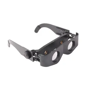 3x28mm נייד פלסטיק מסגרת זכוכית מגדלת משקפיים סגנון חיצוני דיג אופרה משקפיים משקפת טלסקופ